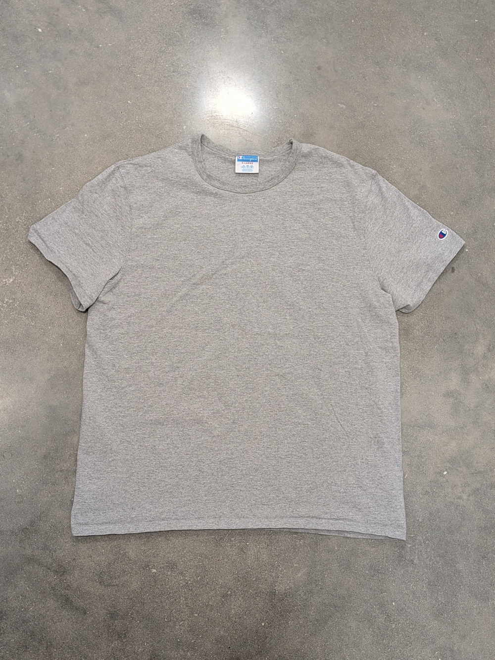 Champion Gray Short Sleeve Crewneck T-Shirt